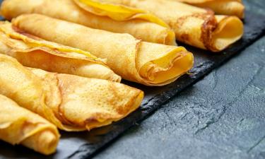 Ром и минеральную воду используют в тесте для французских блинчиков