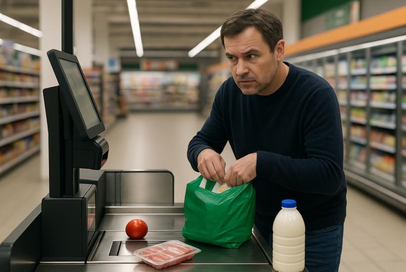 В супермаркете