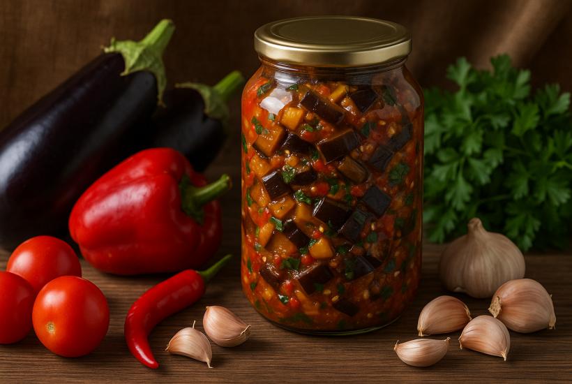Салат из баклажанов Салат из баклажанов
