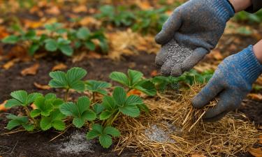 Морозы повредили крону клубники при отсутствии защитной мульчи — Gardener's Path