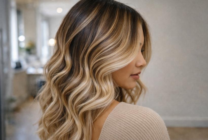 Плавный переход в окрашивание