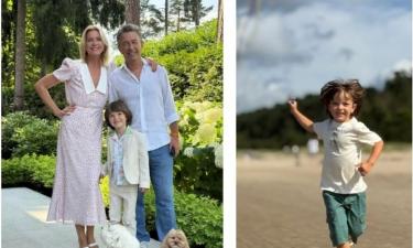 Валерий Сюткин показал пятилетнего сына в день рождения мальчика