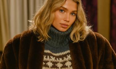 Рождественский свитер возвращается в зимнюю моду 2025 года — Vogue