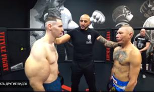 Олег Монгол победил "Руки-базуки" в бою по правилам ММА