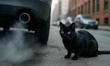 Городский воздух убивает медленно:как понять, что питомец уже в опасности