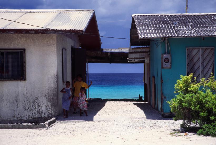 Building in Majuro, Marshall Islands