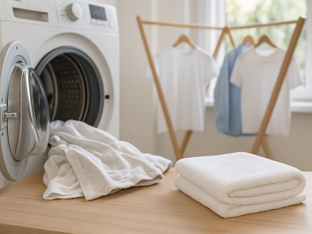 Strokovnjaki svetujejo, kako osvežiti perilo brez pranja in povrniti mehkobo brisačam