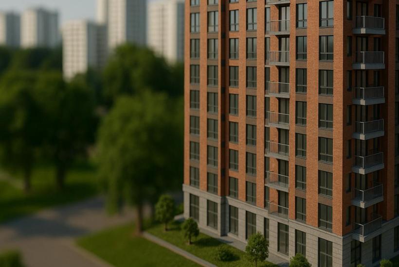 Новостройка летом