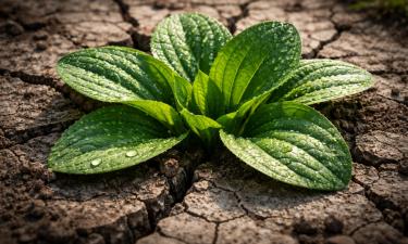 Подорожник восстанавливает структуру вытоптанной земли — ouest-france