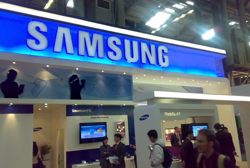 Samsung Electronics stand at GSMA Barcelona 20080211