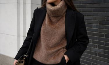 Серое и леопардовое пальто формируют тренды верхней одежды — Elle