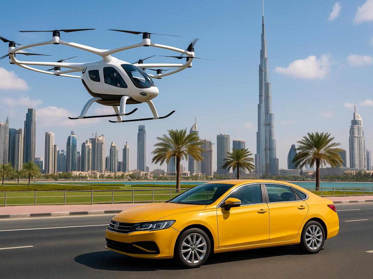 Пока другие строят дороги, Дубай строит будущее: и показывает, как будет выглядеть мир без пробок