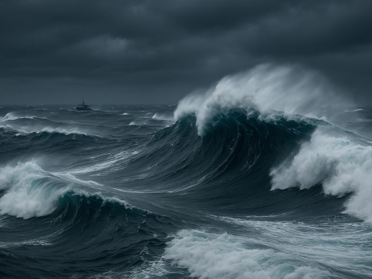 Шторм Эдди становится самым мощным за 34 года океанограф Фабриса Ардуэна