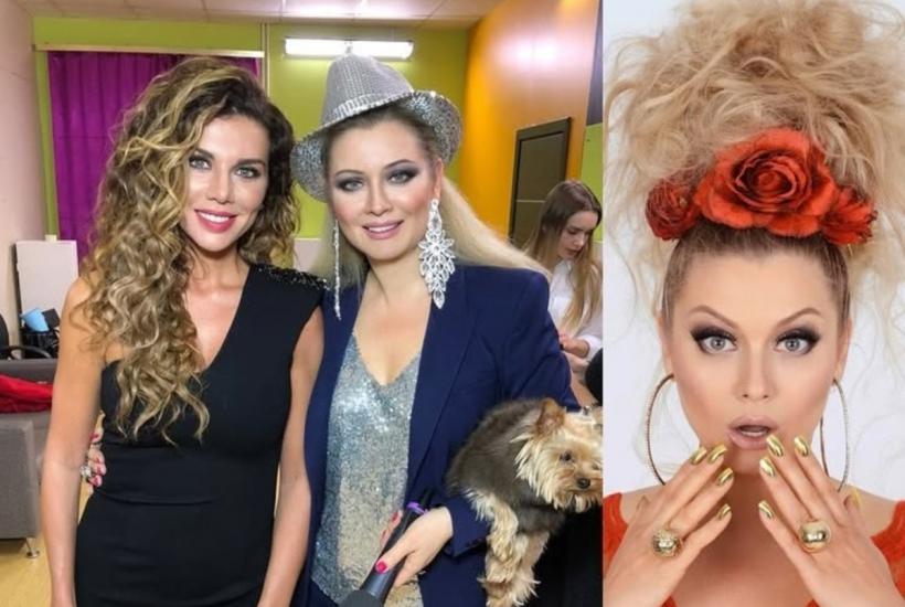 Светская львица Лена Ленина и певица Анна Седокова