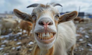 Соломенная коза в шведском Евле стала жертвой урагана — Metro