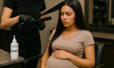Безопасные формулы сохраняют блеск волос во время беременности