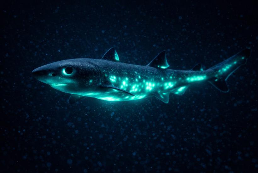 Светящийся акуленок
