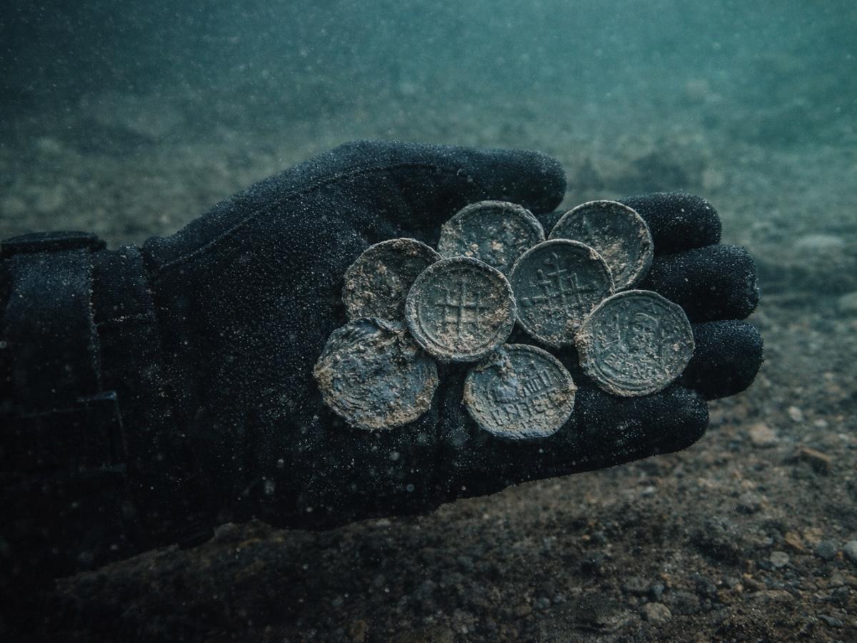 Клад византийских монет под Оршей оказался фальшивым  ScienceAlert