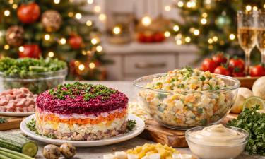 Птица и рыба считаются удачным выбором для новогоднего меню