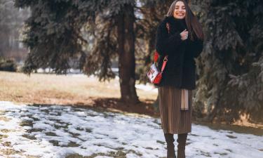 Макси-юбка дает эффект вытягивания силуэта — стилисты