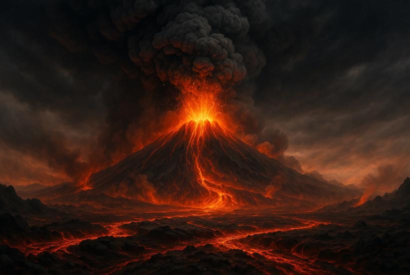 Суперизвержение вулкана Тоба