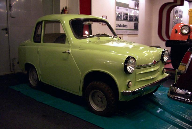 ГАЗ-18 – экспериментальный советский микроавтомобиль с автоматической коробкой передач, 1955 г.