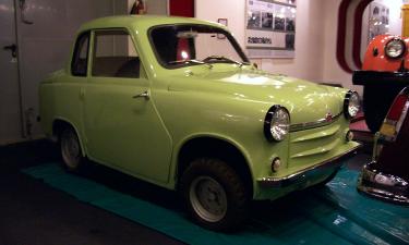 Первый советский автомобиль для инвалидов ГАЗ-18 был разработан в 50-х годах