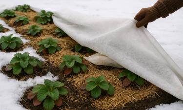 Солома хорошо утепляет грядки, но привлекает мышей — Огород.ru