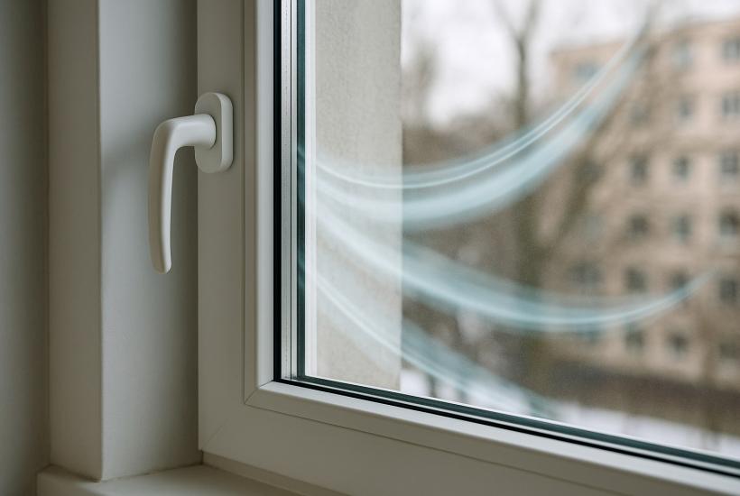 Сквозняк через пластиковое окно