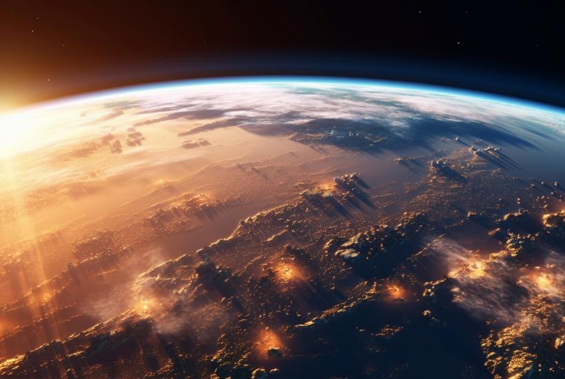 Земля вид из космоса