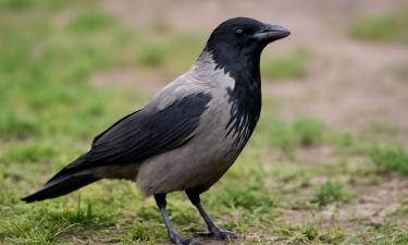 Когда птица думает как человек: серые вороны научились творить без примеров и подсказок