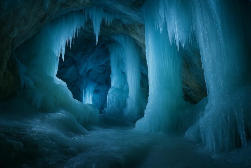 Ледяная пещера Айсризенвельт