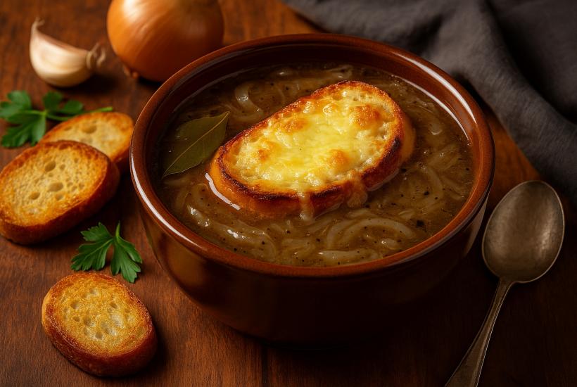 Французский луковый суп