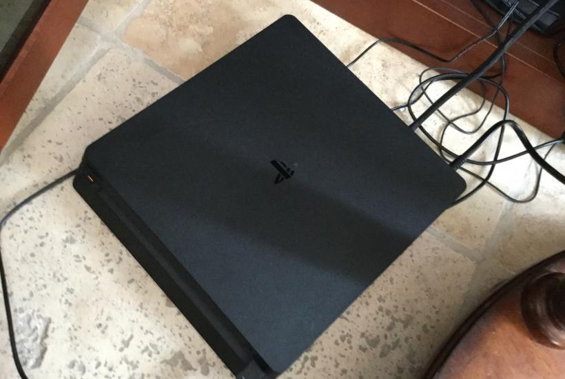 PlayStation 4 Slim video game console PlayStation 4 Slim video game console