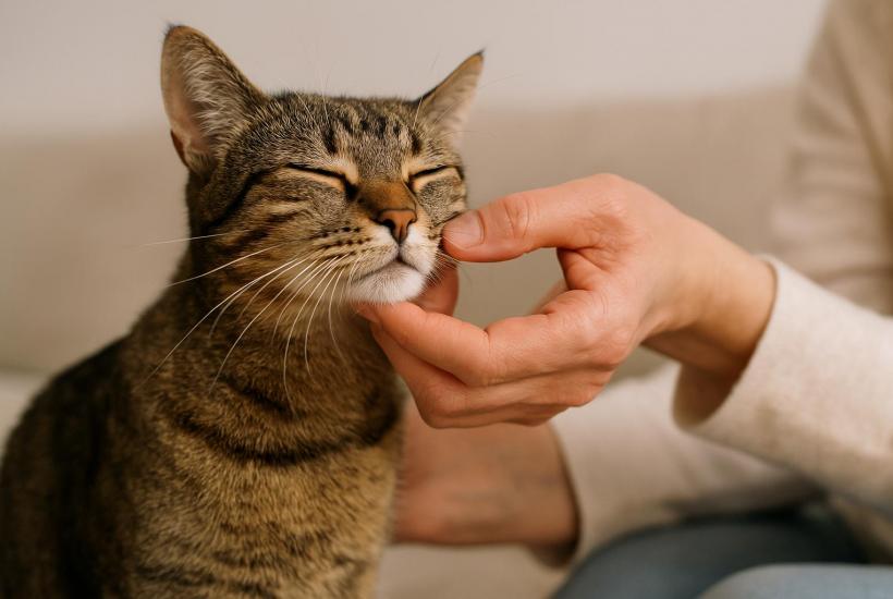 Как гладить кошку