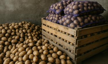 Многоразовое окучивание картофеля формирует два яруса клубней