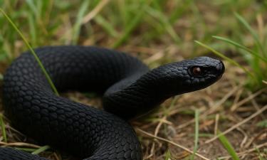 Гадюки перестали бояться городов: чёрную ядовитую змею поймали уже в центре мегаполиса