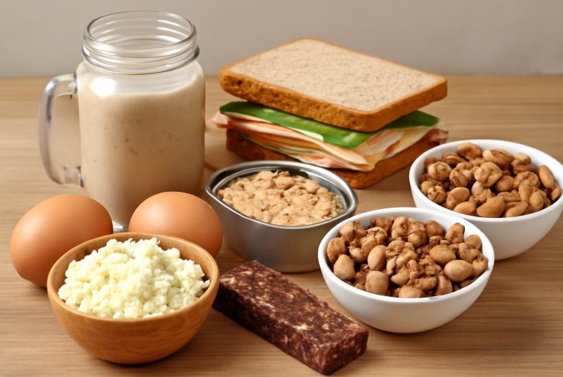 Здоровая еда после тренировки