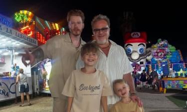 Владимир Пресняков собрал вместе всех своих сыновей в Испании