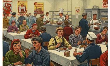 Столовая СССР. Что ели работяги и бухгалтерия в рабочий полдень