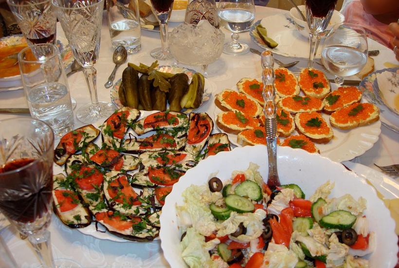 Новогодний стол