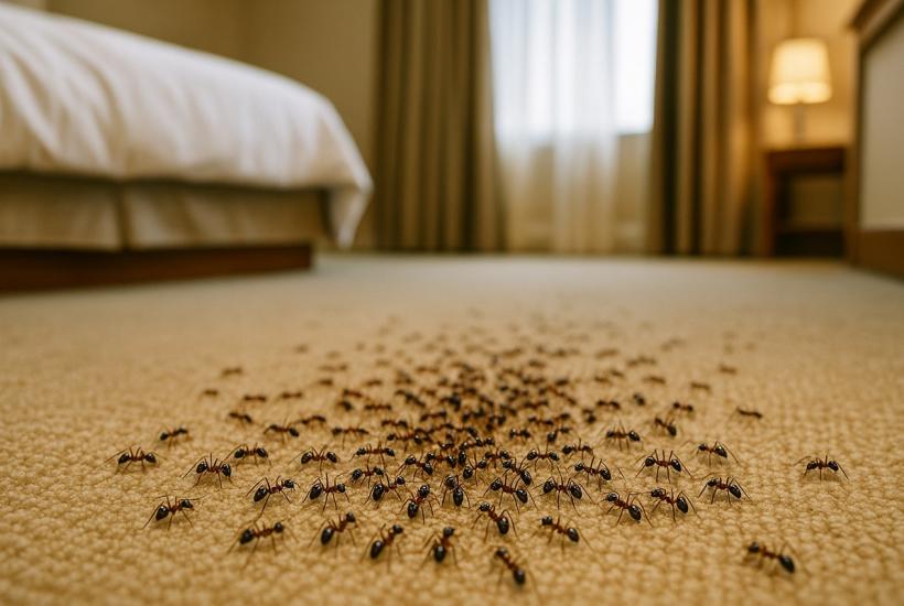 Муравьи в номере отеля