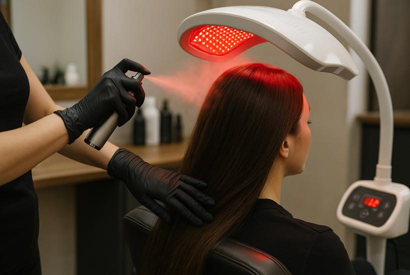 Салонная процедура для восстановления волос