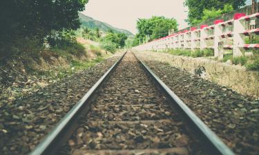 Мурманский потоп: стихия ударила по железной дороге в районе станции Нефелиновые Пески