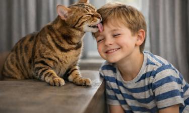 Шершавые поцелуи с смыслом: что кошка на пытается этим сказать на самом деле