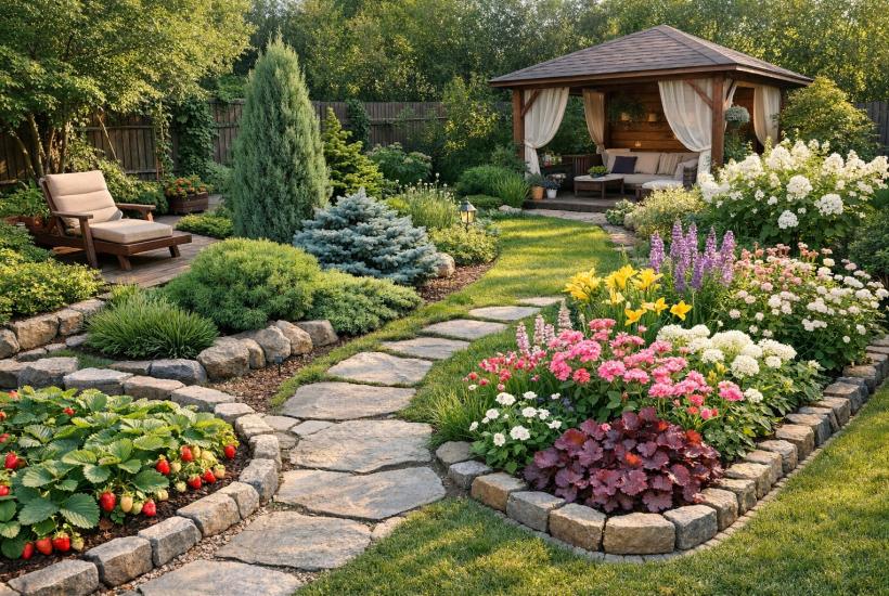 Цветущий сад