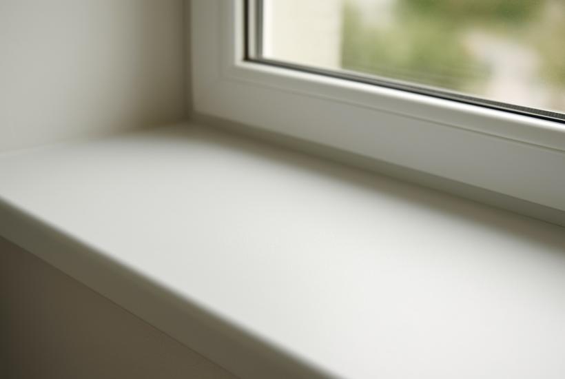 Белый подоконник