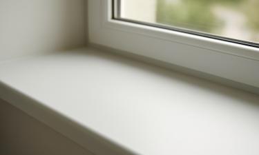 Холод под подоконником вызывает щель под внешним отливом