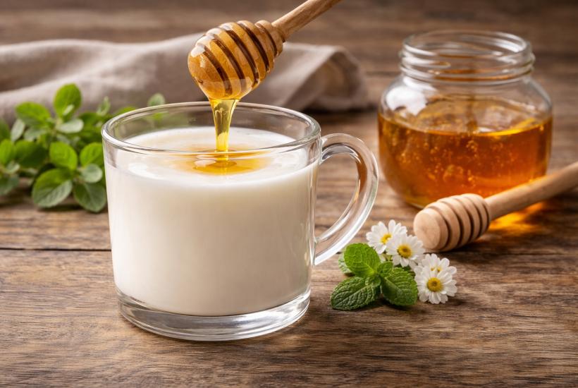 Молоко с прополисом