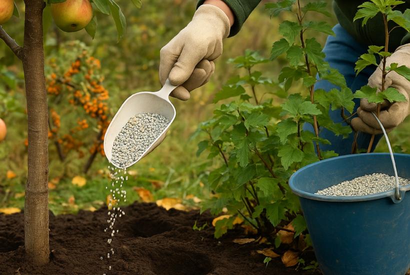 Φθινοπωρινή σίτιση των δέντρων